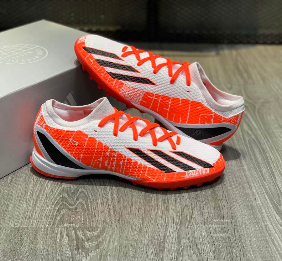 adidas X Speedportal Messi 3. TF Balon te Adoro - GW8395 - Trắng/Cam